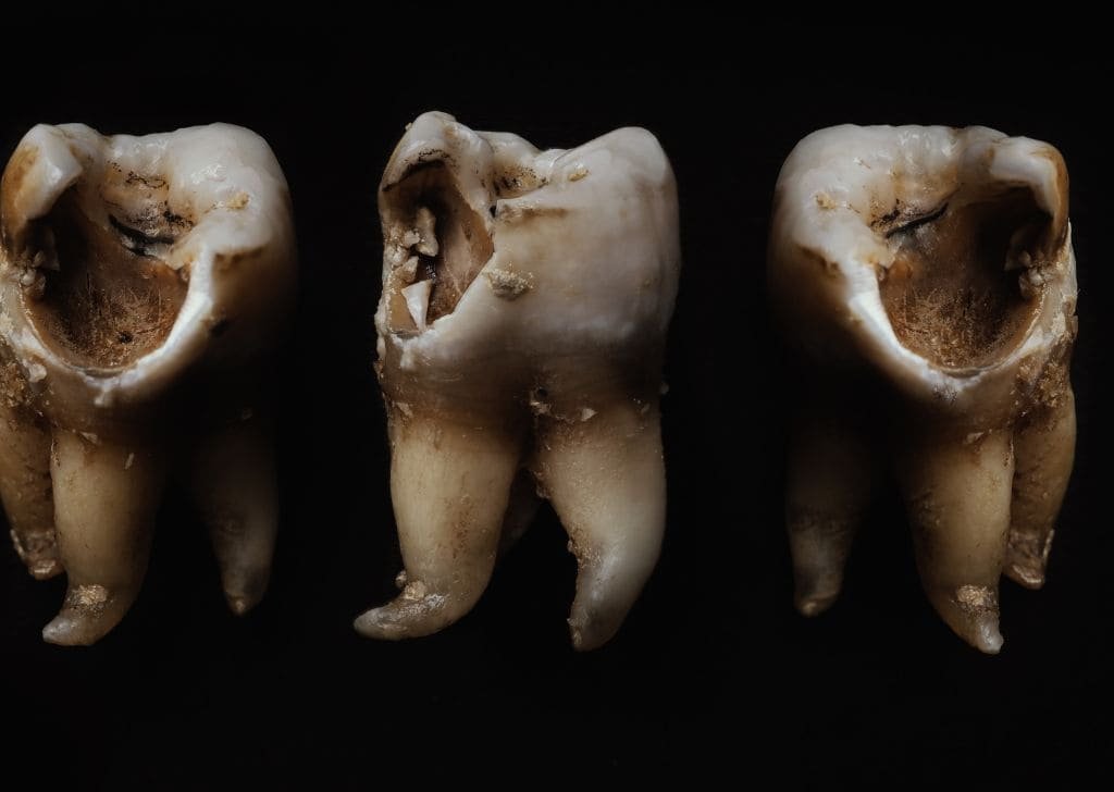 What happens if you don't check that black spot on tooth, it can lead to a cavity. 